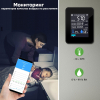 Анализатор качества воздуха 5 параметров CO2/HCHO/TVOC/RH/Temp c Bluetooth и приложением для Android