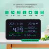 Анализатор качества воздуха 5 параметров CO2/HCHO/TVOC/RH/Temp