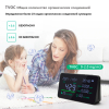 Анализатор качества воздуха 5 параметров CO2/HCHO/TVOC/RH/Temp