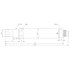 PHG-406-S Цифровой датчик pH (0-14pH, 0.01pH, 0-65C, 12-24В, 4-20mA, RS485, 316L, кабель 10м)