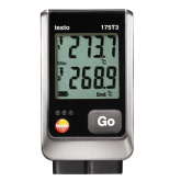 Testo 175 T3 2х-канальный логгер данных температуры с разъемами для внешних зондов  (т/п типов Т и К)