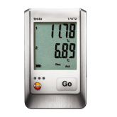 Testo 176 T2 2-х канальный логгер данных температуры с разъемами для высокоточного внешнего зонда  (Pt100)