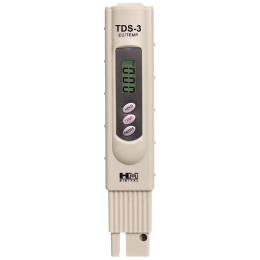 Солемер HM Digital TDS Meter 3 - анализатор качества воды со встроенным термометром