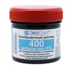 Стандарты удельной электропроводности, буферные растворы, рабочие ...