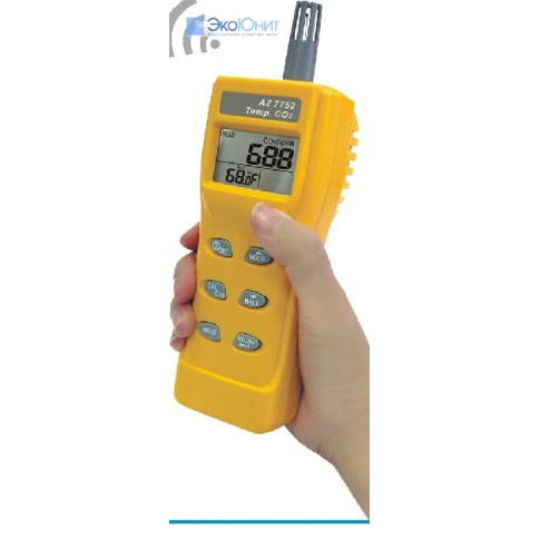 AZ7752 Анализатор CO2 и температуры воздуха с USB