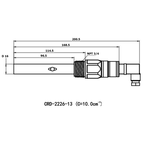 Create CRD-2226 Цифровой датчик электропроводности (0.5-20мСм) RS-485