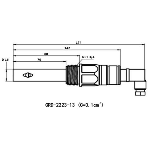 Create CRD-2223 Цифровой датчик электропроводности (0.5-200мкСм) RS-485