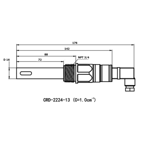 Create CRD-2224 Цифровой датчик электропроводности (0.5-2000мкСм) RS-485