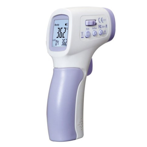 DT-8806S бесконтактный инфракрасный термометр режим body 30,0°C...42,5°C, режим surface 0°C..60°C, Точность ± 0,3°C, подсветка
