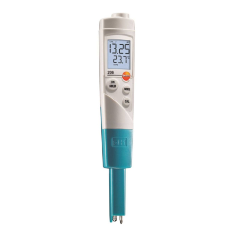 Карманный pH-метр Testo 206-pH1 с чехлом TopSafe