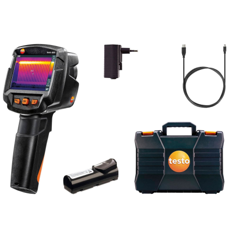 Testo 865 тепловизор 160х120, Sup Res, E-Assist
