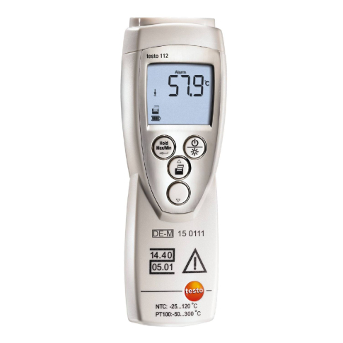 Testo 112 Одноканальный калибруемый термометр с выбором зонда