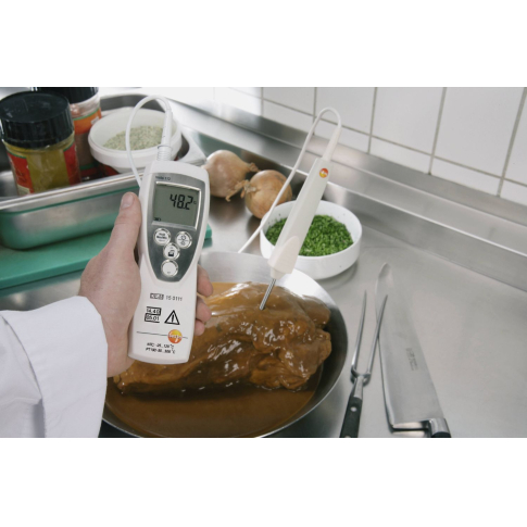 Testo 112 Одноканальный калибруемый термометр с выбором зонда