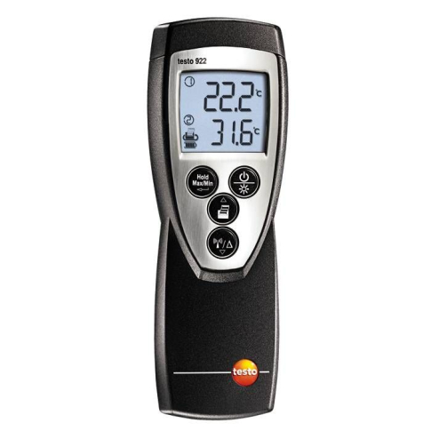 Testo 922 Дифференциальный 2-канальный термометр с выбором зонда