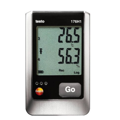 Testo 176 H1 4-канальный логгер данных температуры и влажности