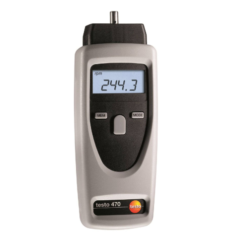 Testo 470 Высокоточный бесконтактный тахометр от 1 до 100000 об/мин