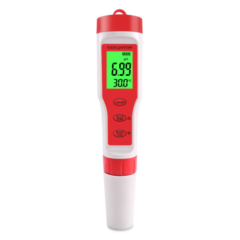 EZ-9908 Портативный измеритель pH/EC/TDS и температуры воды