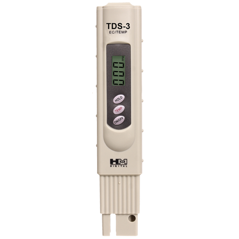 Солемер HM Digital TDS Meter 3 - анализатор качества воды со встроенным термометром