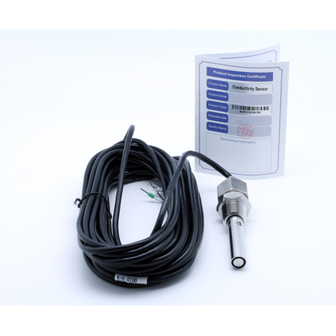 ASCK-K0.1 Датчик УЭП (0.05-200мкСм, 0-100C PT1000, до 5бар,  1/2