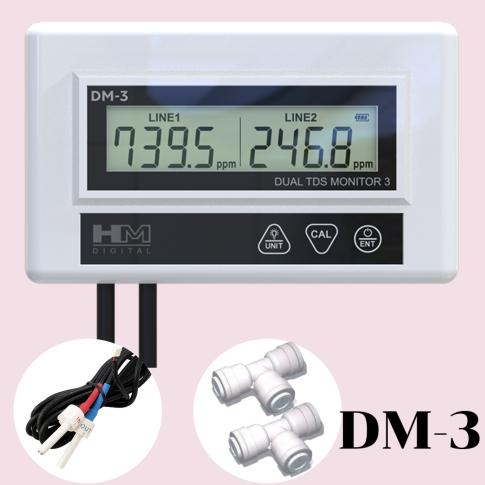 DM3 Dual TDS Monitor 3 - он-лайн монитор эффективности очистки воды