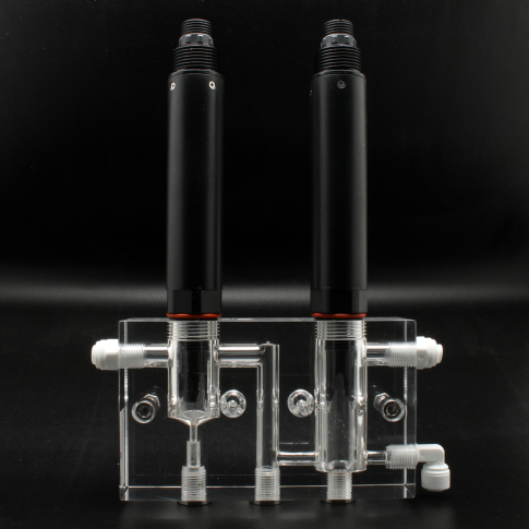 CELL-200B Устройство потока для двух датчиков (2x1/2