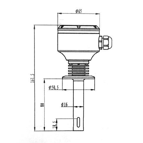 Create CRD-6102 датчик УЭП для высоких температур (0-200мкСм, -10+120С, TriClamp, кабель 10м)