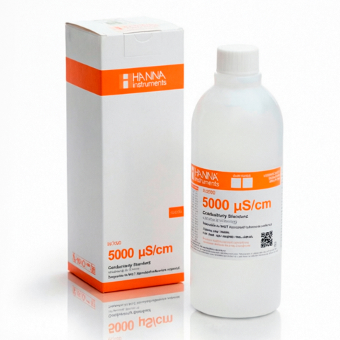 HI7039L раствор для калибровки 5000 мкСм/см, 500 мл
