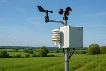Видео обзор профессиональной метеостанции EMS001